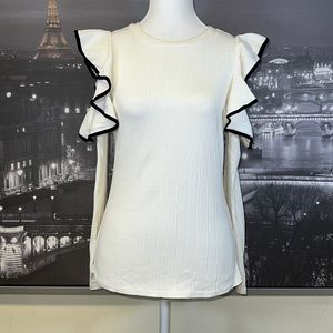 SUGAR+LIP2 WHITE TOP COLD SHOULDER